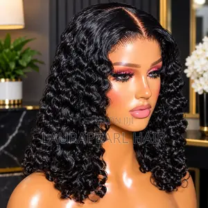 4x4 Jerry Curl Wig - Human Hair