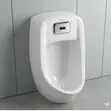 Navero White Wall-Hung Ceramic Male Urinal Bowl with Sensor - 1