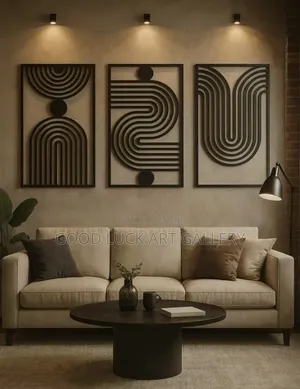 Modern Abstract Triptych Wall Art