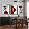 Modern Abstract Triptych Wall Art - 3