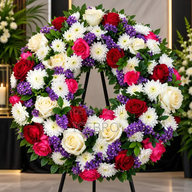 Funeral Wreaths & Burial Flowers in Lagos - 1