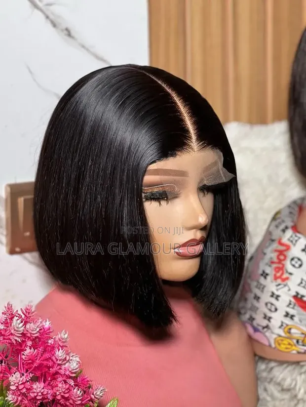 Human Hair Bob Wig - 1