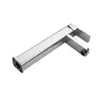 Mmaat Flat Square Basin Mixer Tap - Single Lever - 2