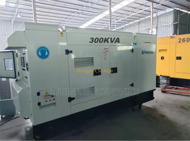 Brand New Perkins 300kva Soundproof Diesel Generator - 1