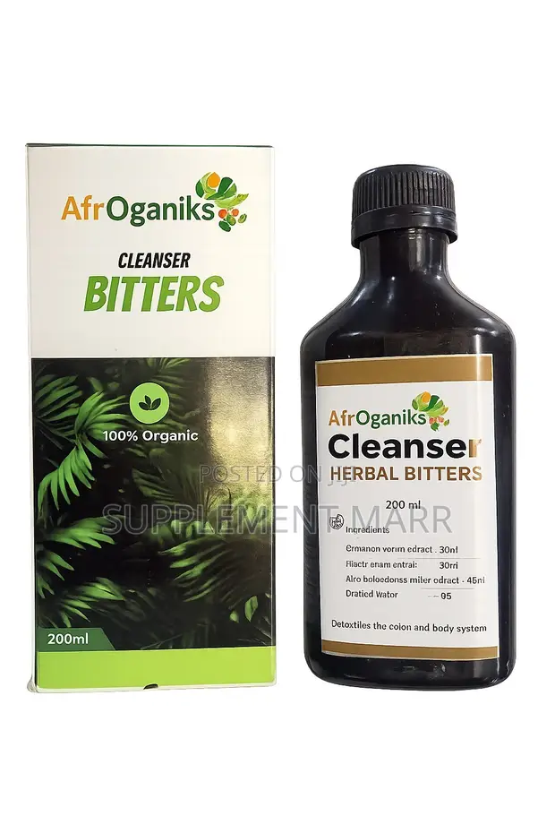 AfroOganiks Cleanser Bitters 200ml - 1