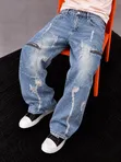 Jean Paul Gaultier Masu Kyau da Inganci Jeans & Riga - 3
