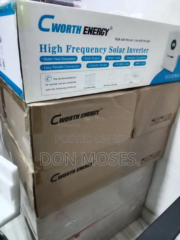 12kVA 48V Cworth Energy Solar Hybrid Inverter - 1