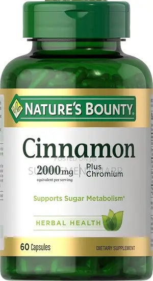 Cinnamon Plus Chromium 2000mg Kapsul X60 - Taimakon Sukarin Jini