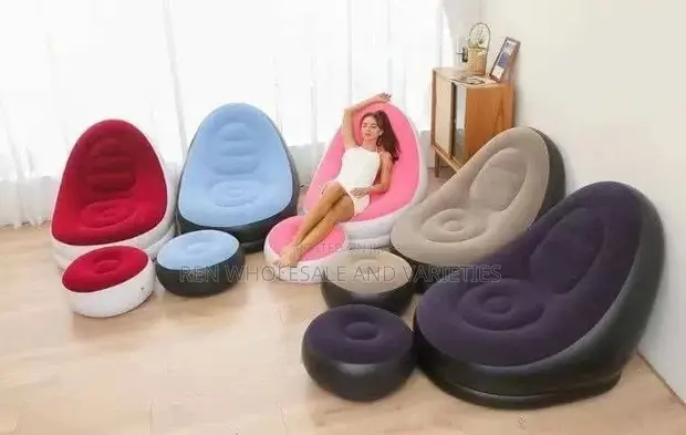 Inflatable Sofa Chair - Portable Lazy Lounger - 1