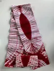Adire Tie-Dye Cotton Fabric - Sunburst Pattern - 3