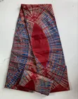 Adire Tie-Dye Cotton Fabric - Sunburst Pattern - 4
