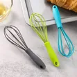 Silicone da Karfe Hannun Whisk - 1