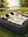 Inflatable Double Air Bed with Built-in Pump (Queen) - 3