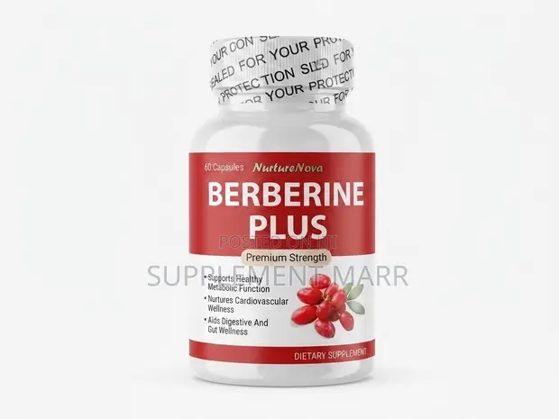 Berberine Plus X60 Capsules - Premium Strength - 1