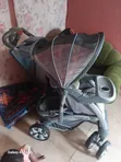 Baby Stroller da aka yi amfani da shi - Baki/Grey - 2
