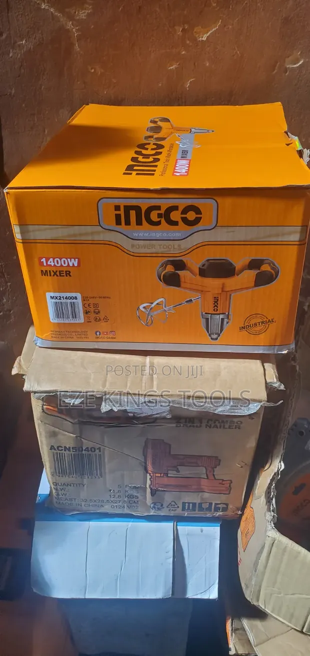 Ingco 1400W Industrial Mixer (Model MX214008) - 1