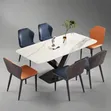 Modern Luxury Marble Dining Set - 6 Seater - 2