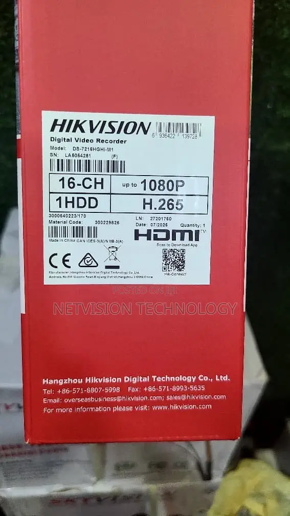 Hikvision 16 Channel DVR - 1