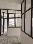 Office Partition - Brand New Aluminum Frame - 2