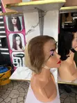 Wigs masu araha da Gashin Mutum - 1