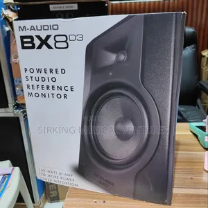 M-Audio BX8 D3 150W 2-Way Powered Studio Monitor Speaker
