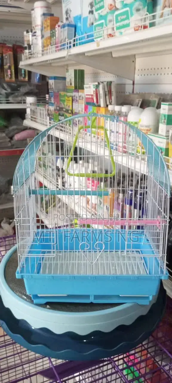 Fancy Medium Cages for Lovebirds & Parrots - 1
