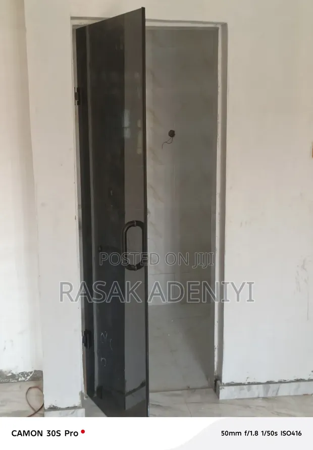 Master Hinged Glass Shower Door - Brand New - 1