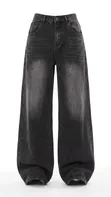 Zara Black Baggy Jeans - Mata XL-3XL - 2
