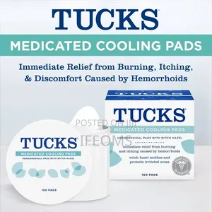 Tucks Cooling Pads & 650ml Bidet Bottle