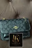 Coach Handbag - Multicolor Signature Pattern - 5