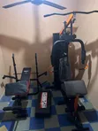 Supermax Pro Multi Station Gym with Weight Bench & 58KG Dumbbell Case - 2