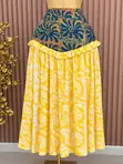 Adire Mix Match Skirt - 2