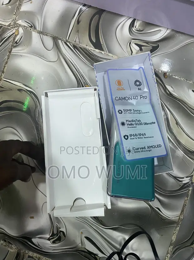 Tecno Camon 40 Pro 5G 256GB Blue - 1