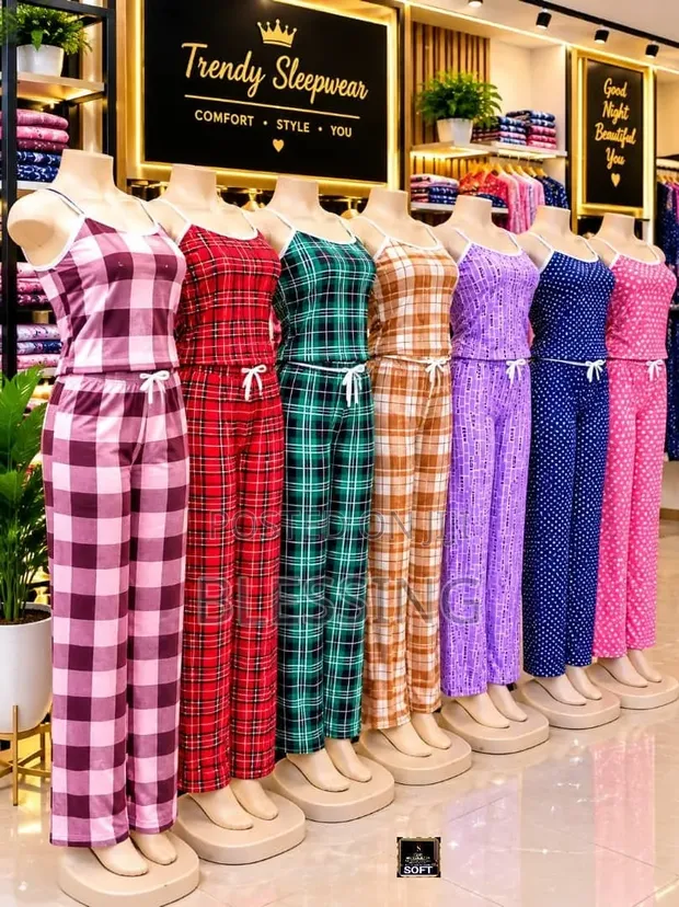 Nigerian Made Women's Cotton Pajamas - 1