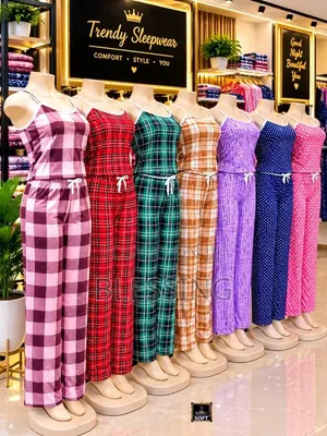 Nigerian Made Women's Cotton Pajamas