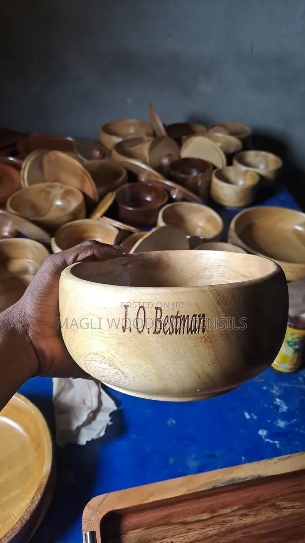 Wooden Bowl - Brand New - 1