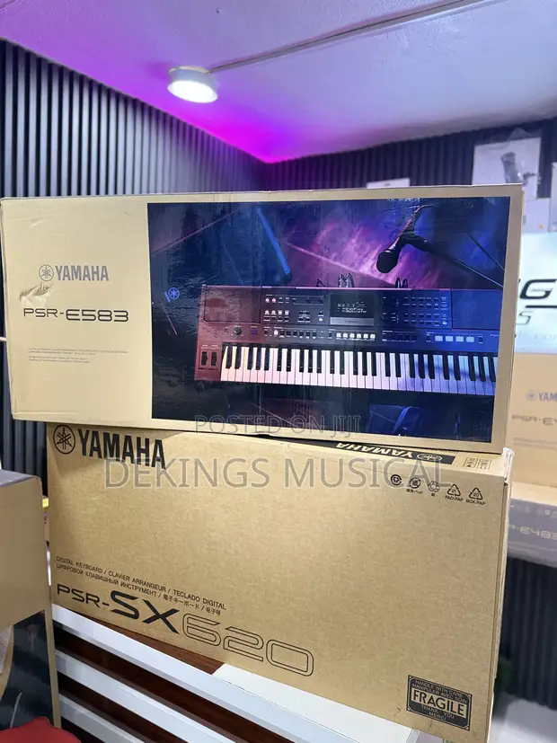 Yamaha SX620 Keyboard na Lantarki (Sabon Abu) - 1