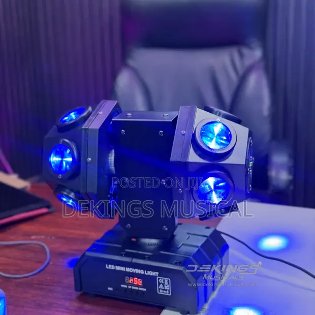 12 LED Moving Head Club Light tare da Laser - 1