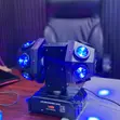 12 LED Moving Head Club Light tare da Laser - 1