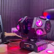 12 LED Moving Head Club Light tare da Laser - 4