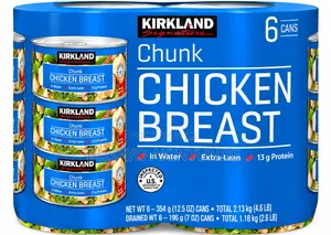 Kirkland Signature Chunk Chicken Breast - 6 Kwalba
