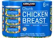 Kirkland Signature Chunk Chicken Breast - 6 Kwalba - 1