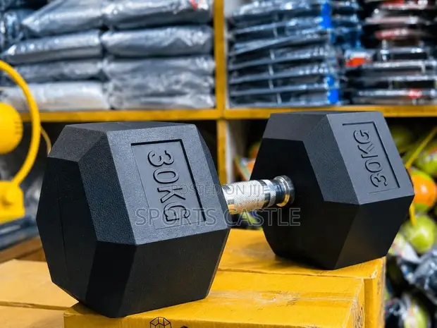 30kg Hex Dumbbell Pair - Brand New - 1