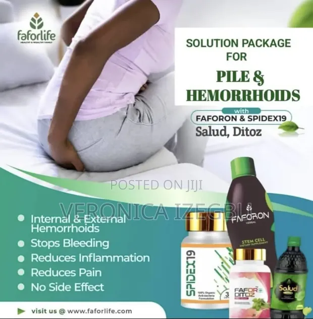 Faforon Spidex19 - Internal & External Hemorrhoid Relief - 1