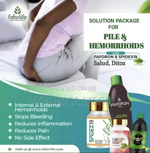 Faforon Spidex19 - Internal & External Hemorrhoid Relief