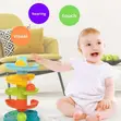 Huanger Roll n Swirl Ball Ramp Puzzle Toy (9 Months+) - 2