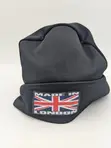 Men's Black Alpaca Skull Cap - Made in London - 3