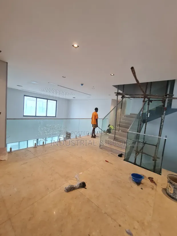 Elegant Glass Handrails Installation - 1