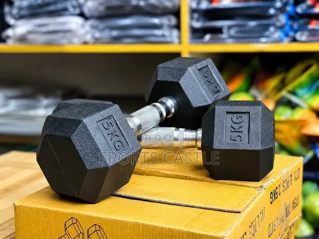 5KG Hex Dumbbell - Brand New - 1