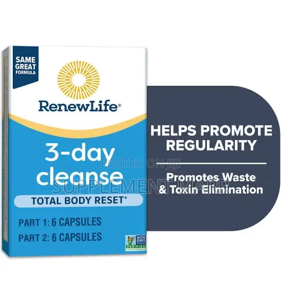 RenewLife 3-Day Cleanse - Advanced Herbal Formula Capsules - 1